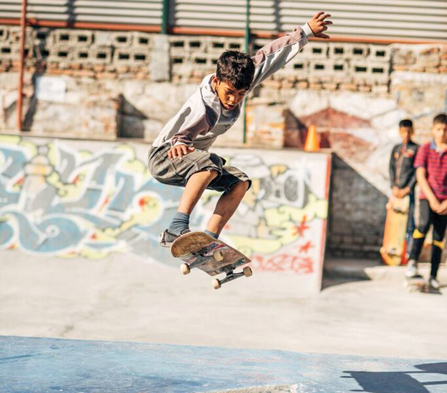 The art of skateboarding