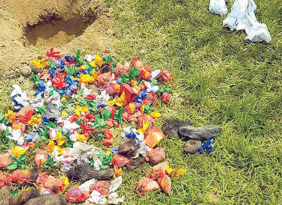Lumbini burial