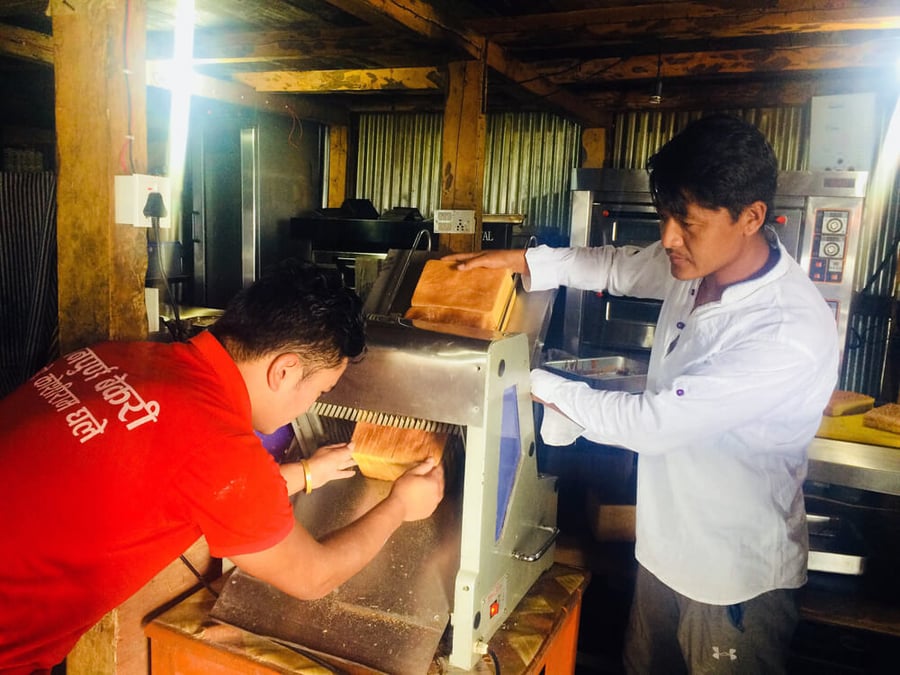 The baker of Barpak