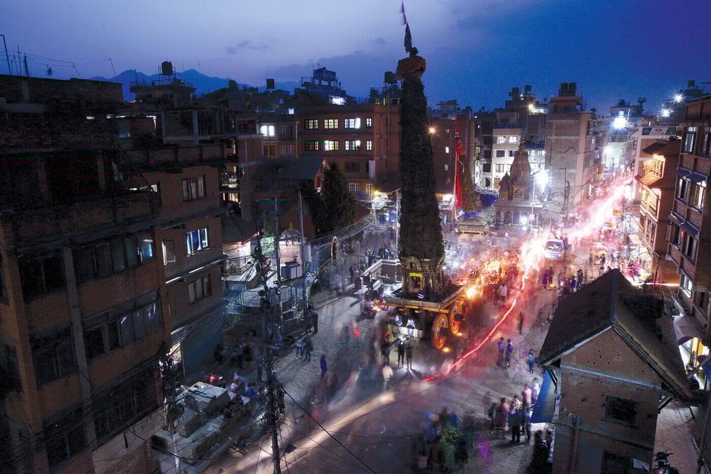 Nepal by night