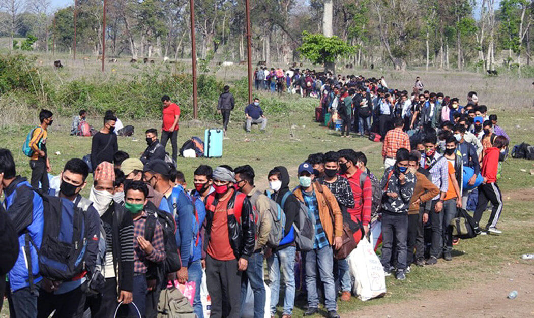 Returnees may be taking coronavirus to rural Nepal