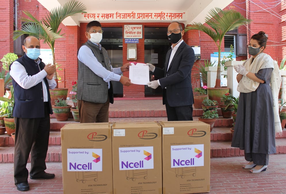 Ncell Covid aid