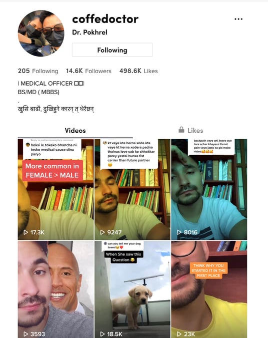 Huge uptick in TikTok during Nepal lockdown