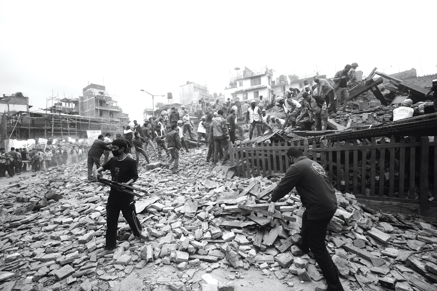 Resurrecting Kasthamandap from the rubble