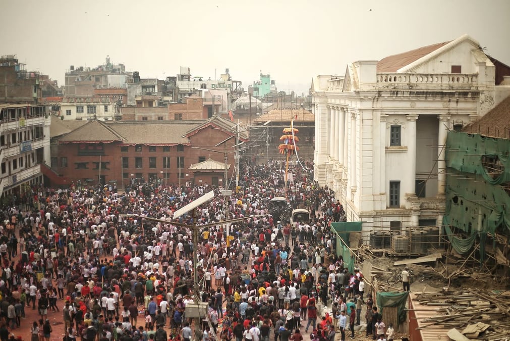 Thick haze adds to Nepal Covid-19 woes