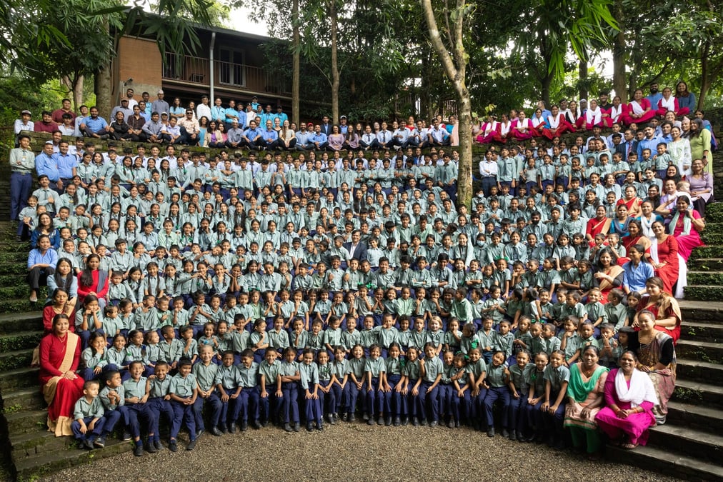 The Kopila Valley School in Surkhet, Nepal. Photo: ALLISON SHELLEY