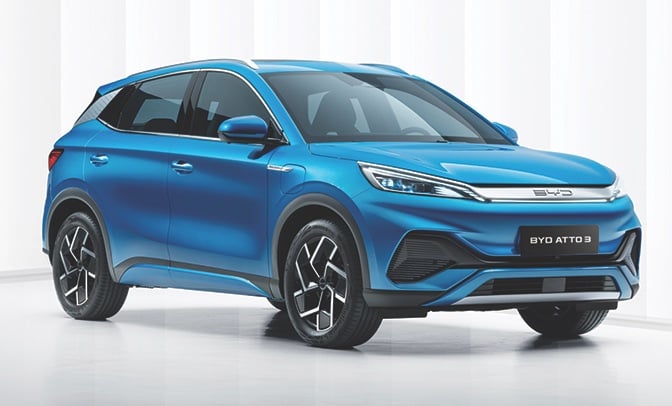 BYD EV price