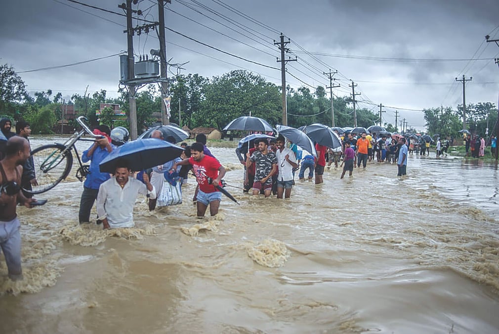 Monsoon damage