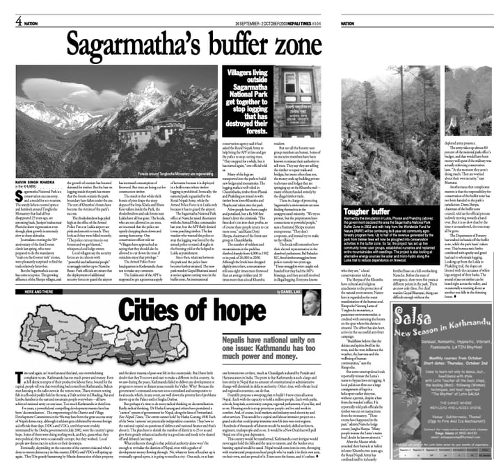 Nepali Times issue #164, 26 September- 6 October 2003