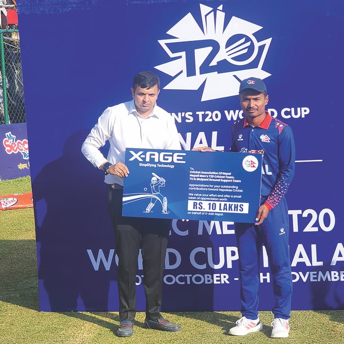 X-AGE for Nepali cricket