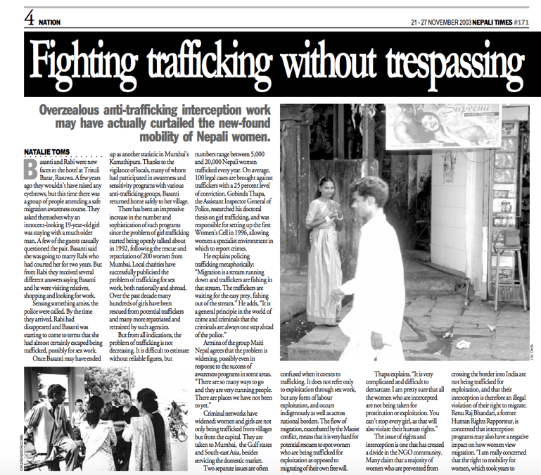 Nepali Times issue #171 21-27 November 2003