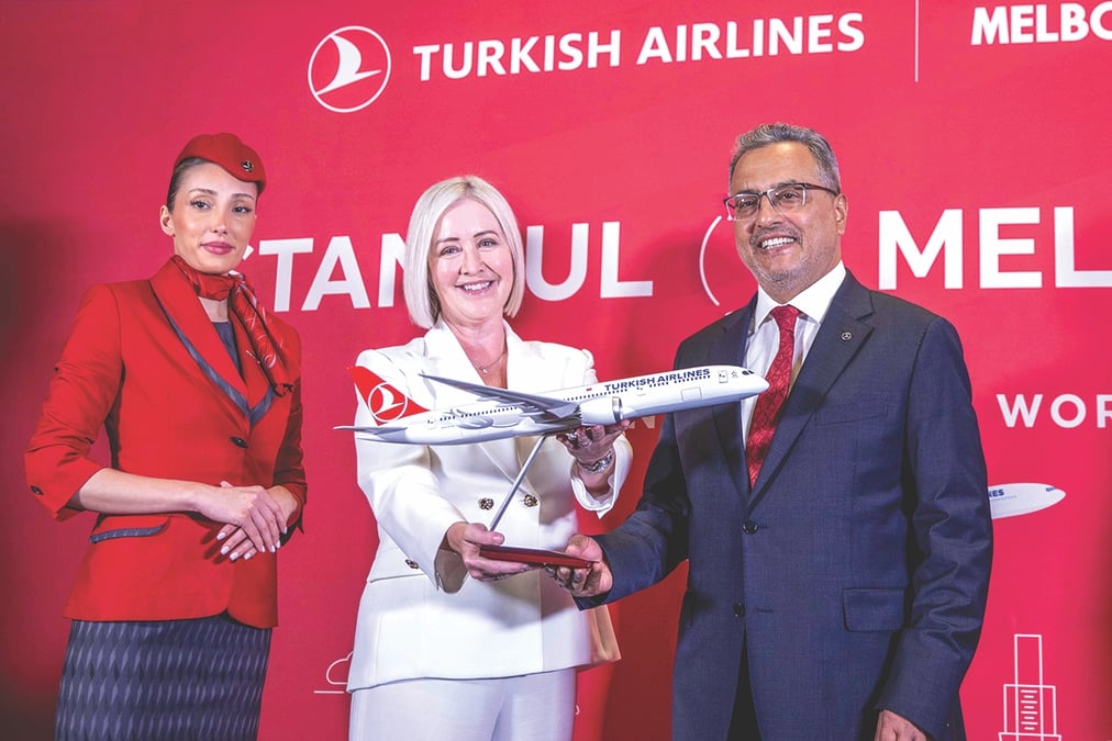 Turkish to Melbourne