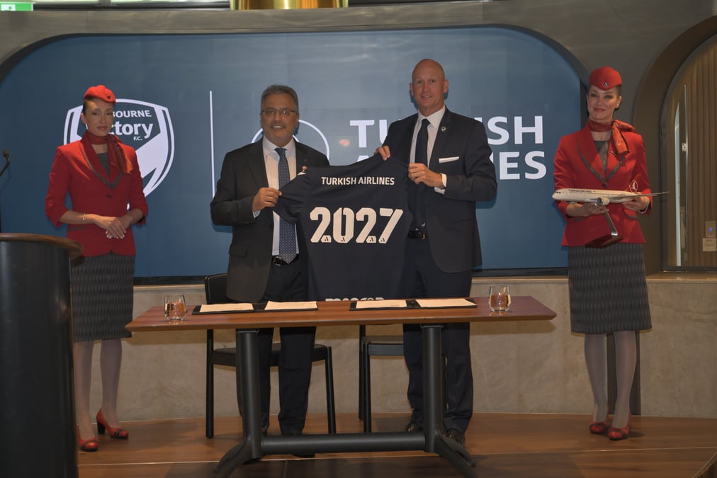 Turkish Airlines with Melbourne Victory