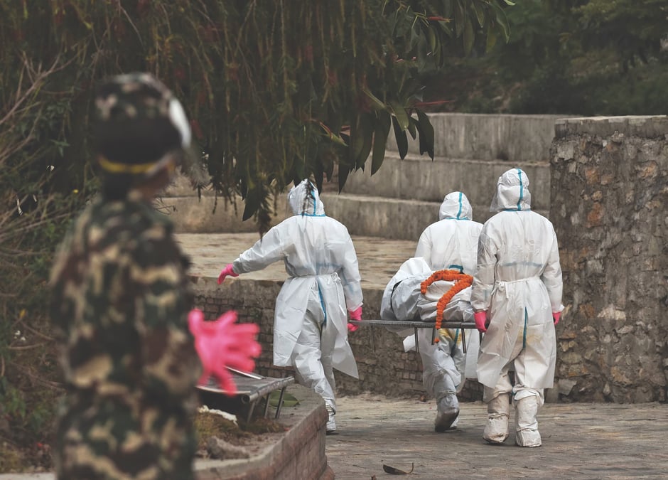 Even younger populations in Nepal and South Asia succumbed to the Delta variant during the second wave of the Covid-19 pandemic in the summer of 2021. Photo: NEPALI TIMES ARCHIVE