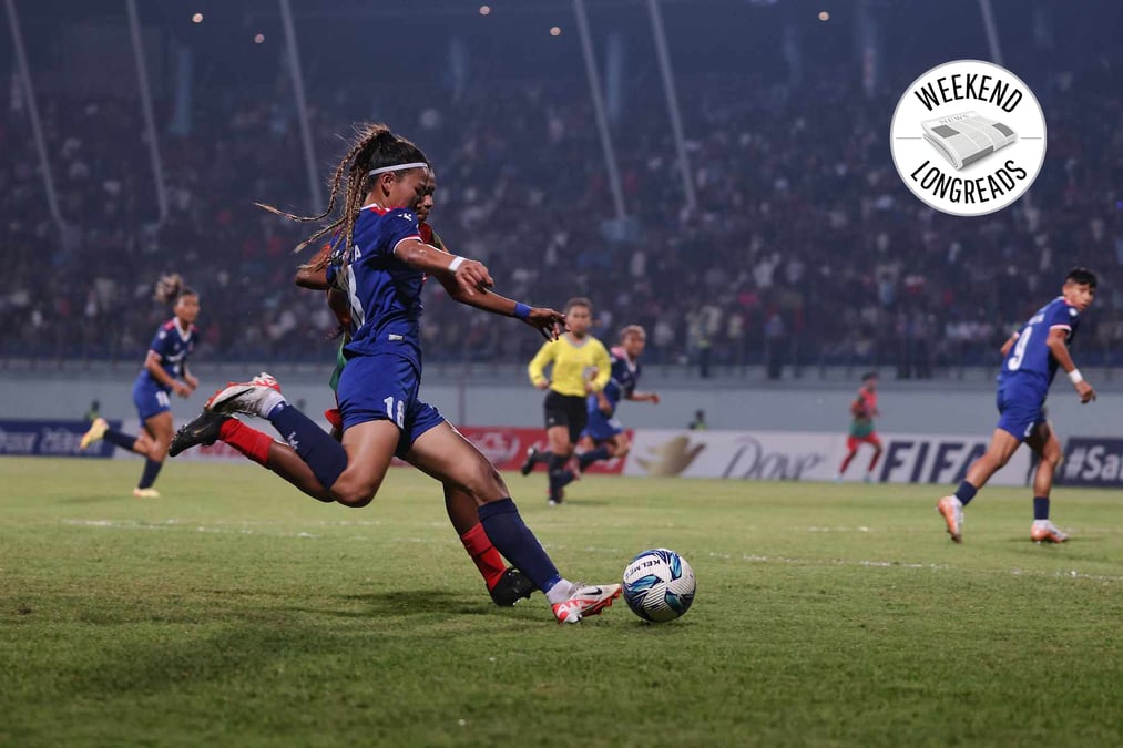 Bangladesh won 2-1 against Nepal to claim the SAFF Women's Championship title in Kathmandu in October. Photo: SMAN NEPALI