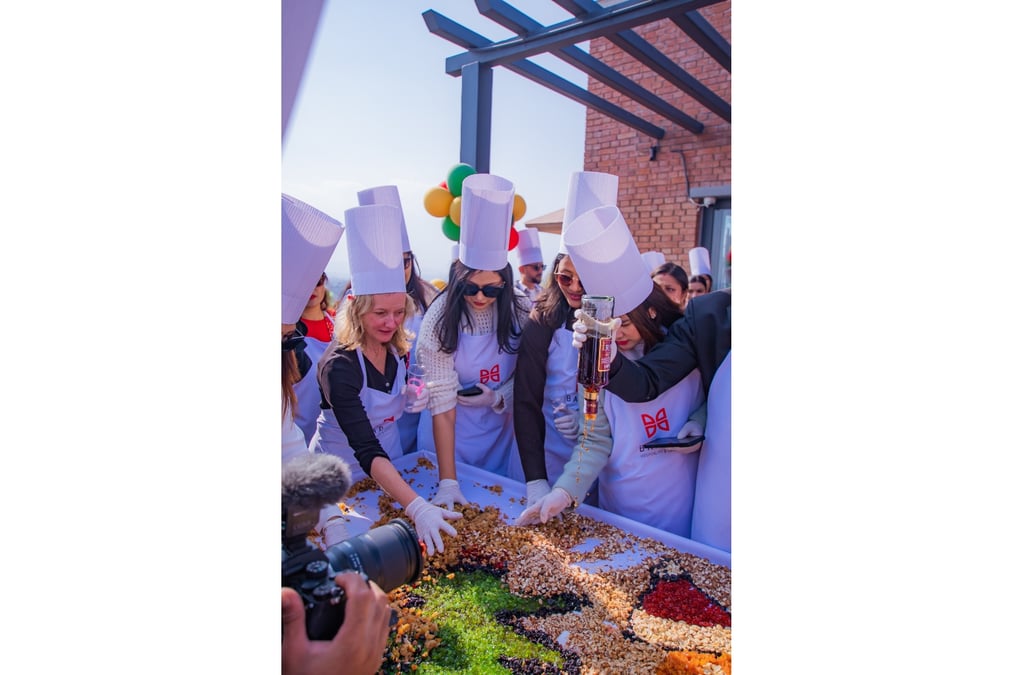 Barahi Cake Mixing