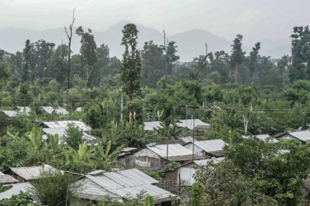 Refugee Camp in Beldangi-2 in Jhapa district where there are still more than 6,700 refugees who want to return to Bhutan.
