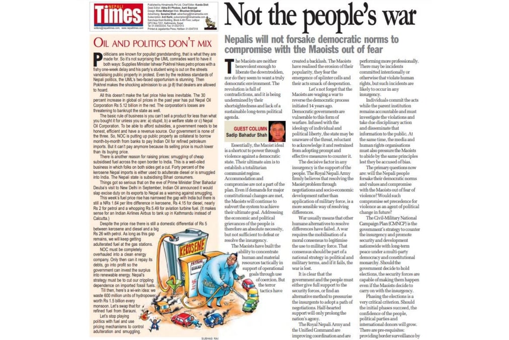 Nepali Times issue #230 14 – 20 January 2005