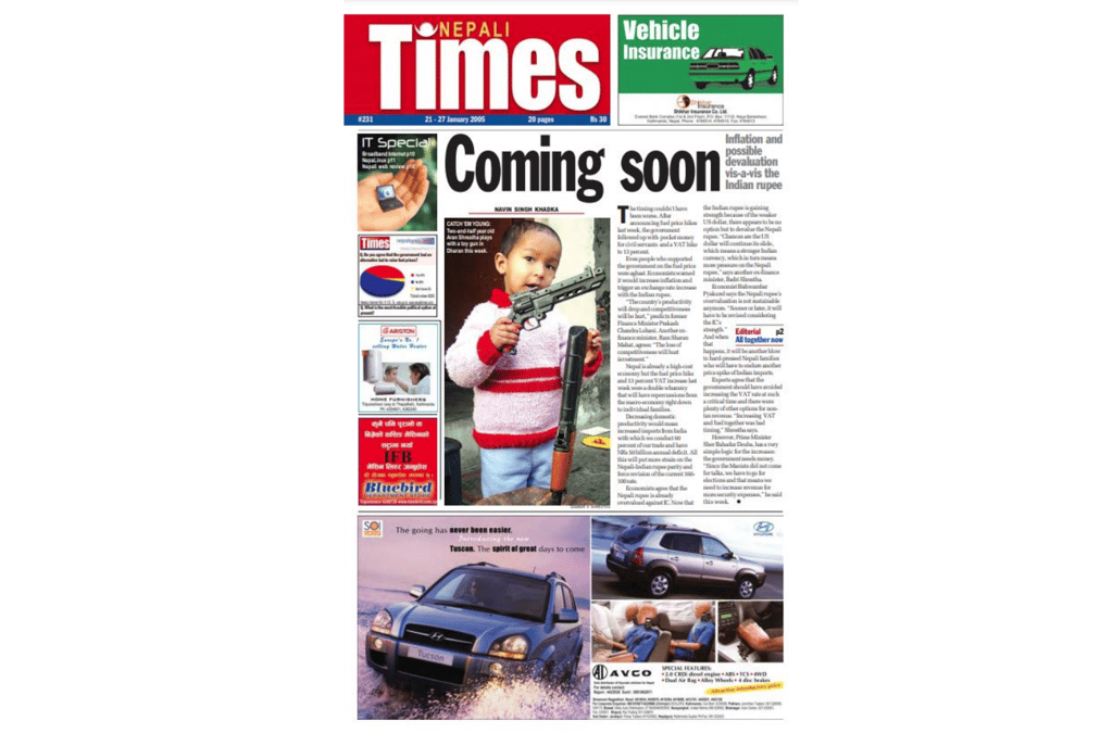 Nepali Times issue #231 21 – 27 January 2004.