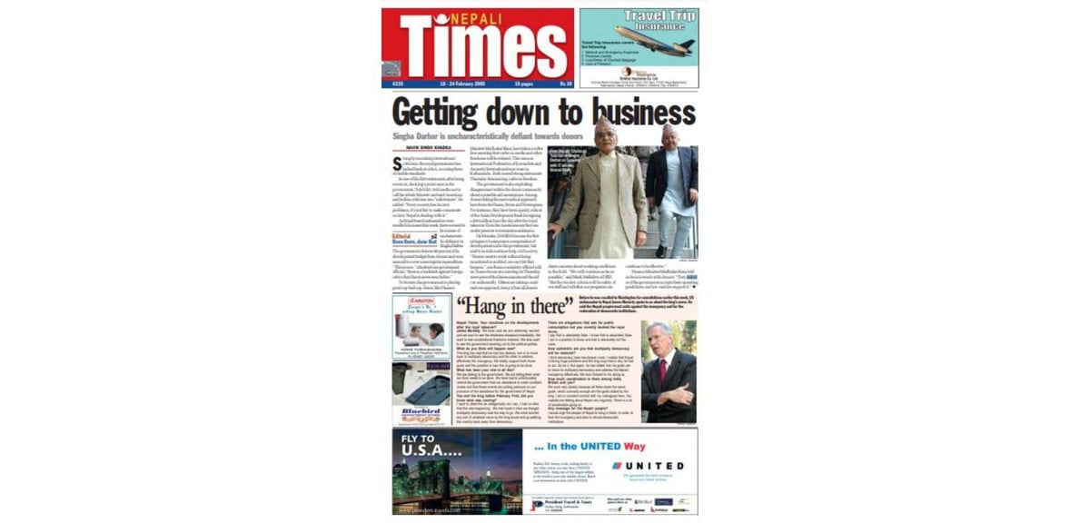 Issue #235 18 – 24 February 2005