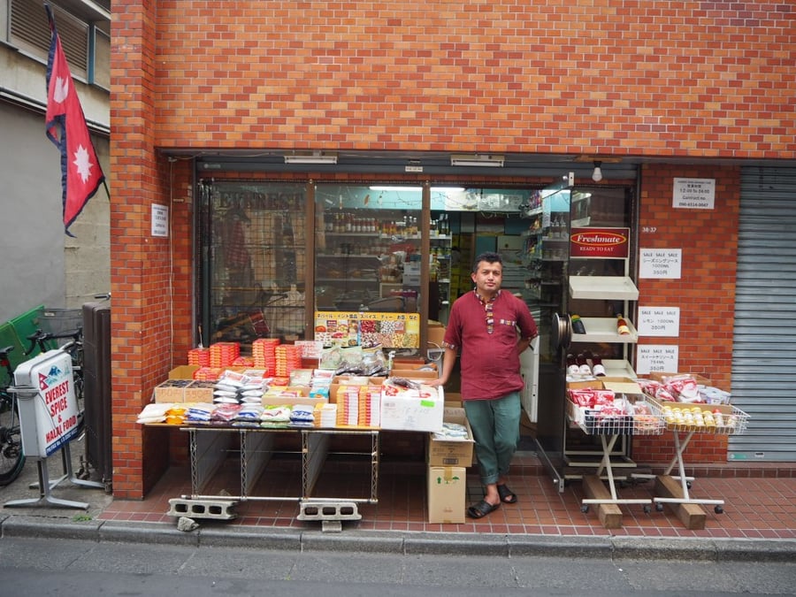 Nepalis in Japan