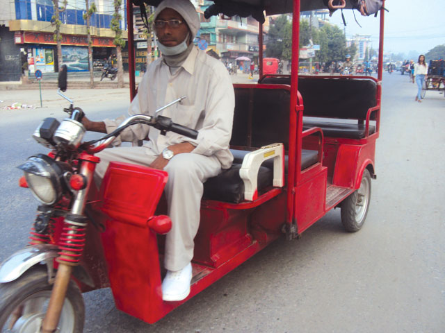 E-rickshaws