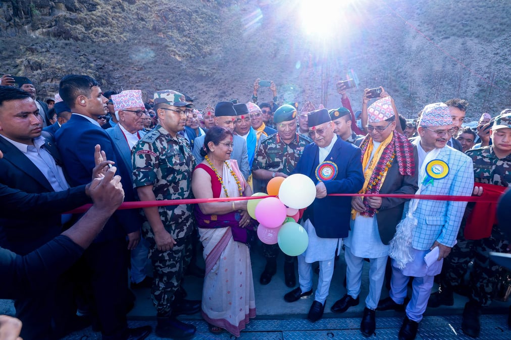 Karnali Bailey bridge