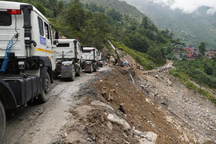 Highways blocked