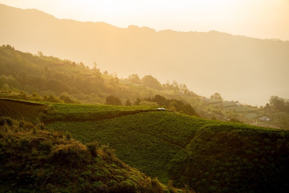 Sunrise in Dhankuta. Photos: COMMUNITY HOMESTAY NETWORK