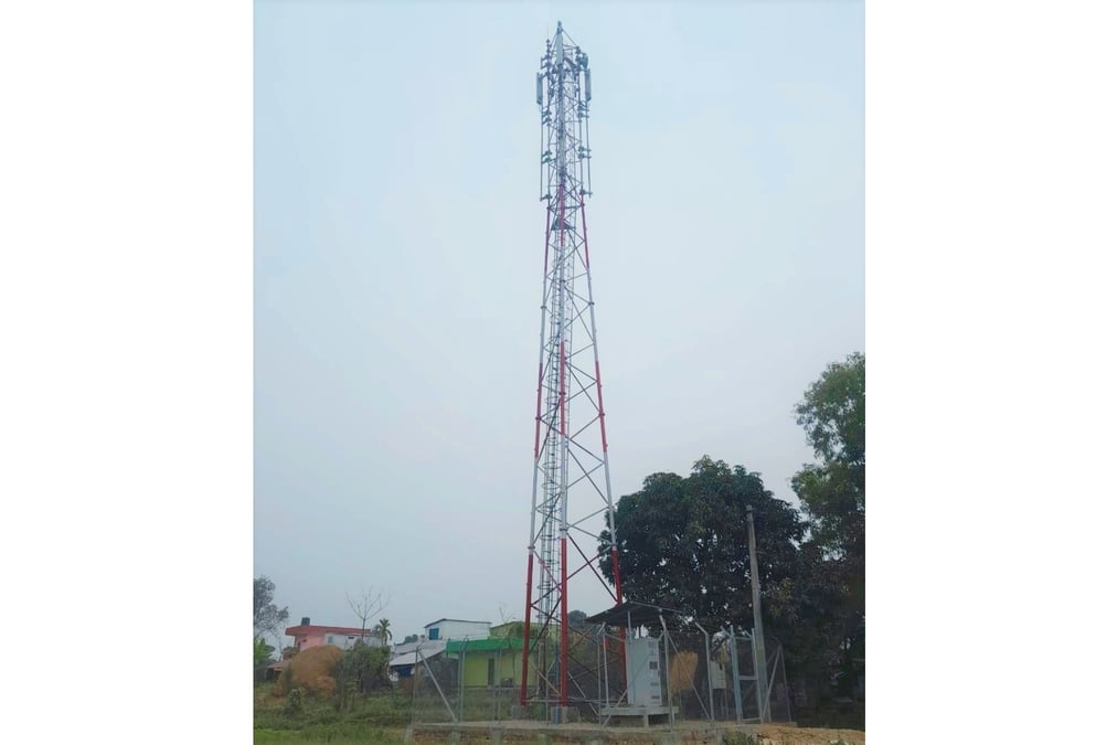 Ncell 4G towers