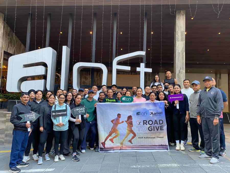 Aloft Road to Give