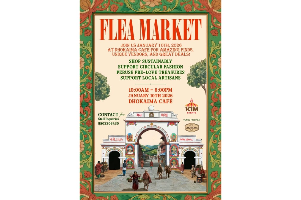 Dhokaima flea market resumes