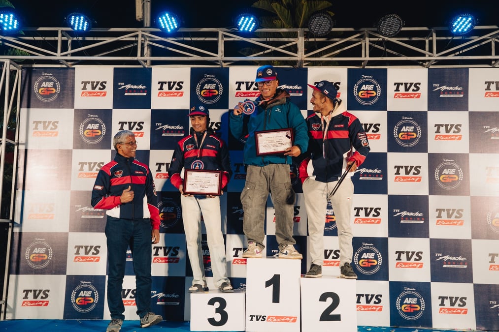TVS holds races