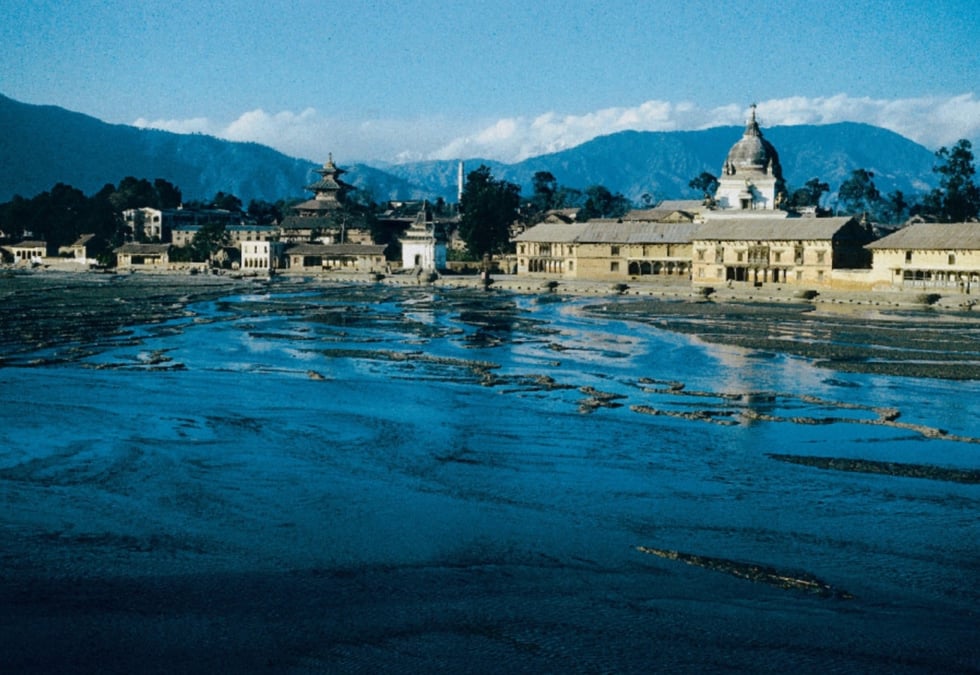 The Bagmati in 1965 at Thapathali. Photo: TONI HAGEN