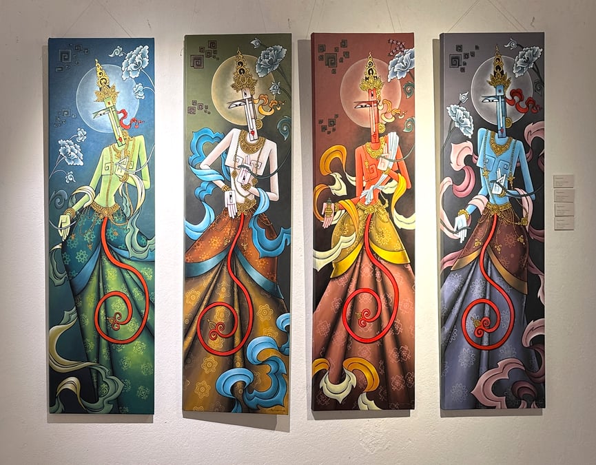 Artist explores her inner self