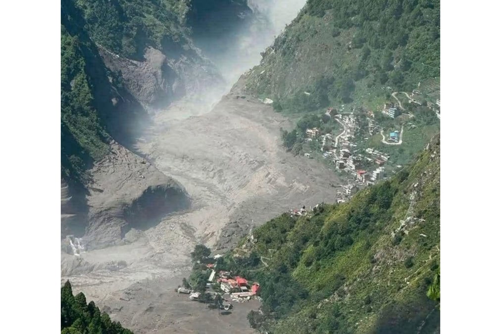 The town of Syapru Besi, the staging point on the Langtang Trek.