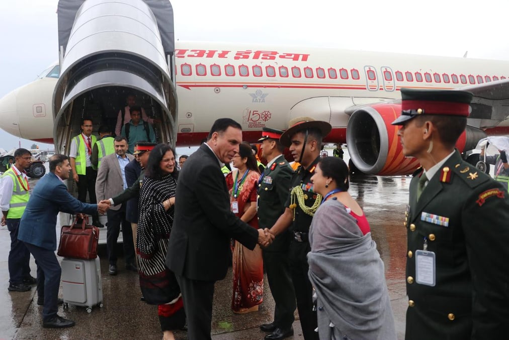 Indian COAS in Nepal