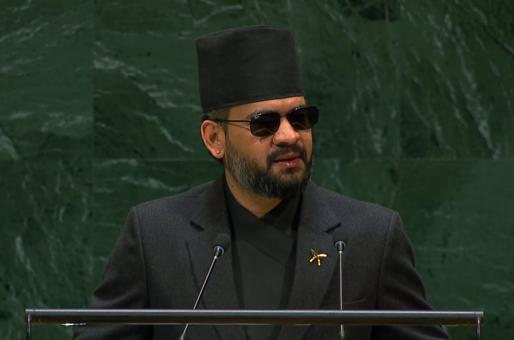 Nepal PM's impassioned UNGA speech