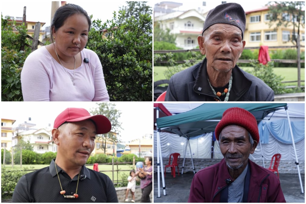 The survivors of Syaprubesi