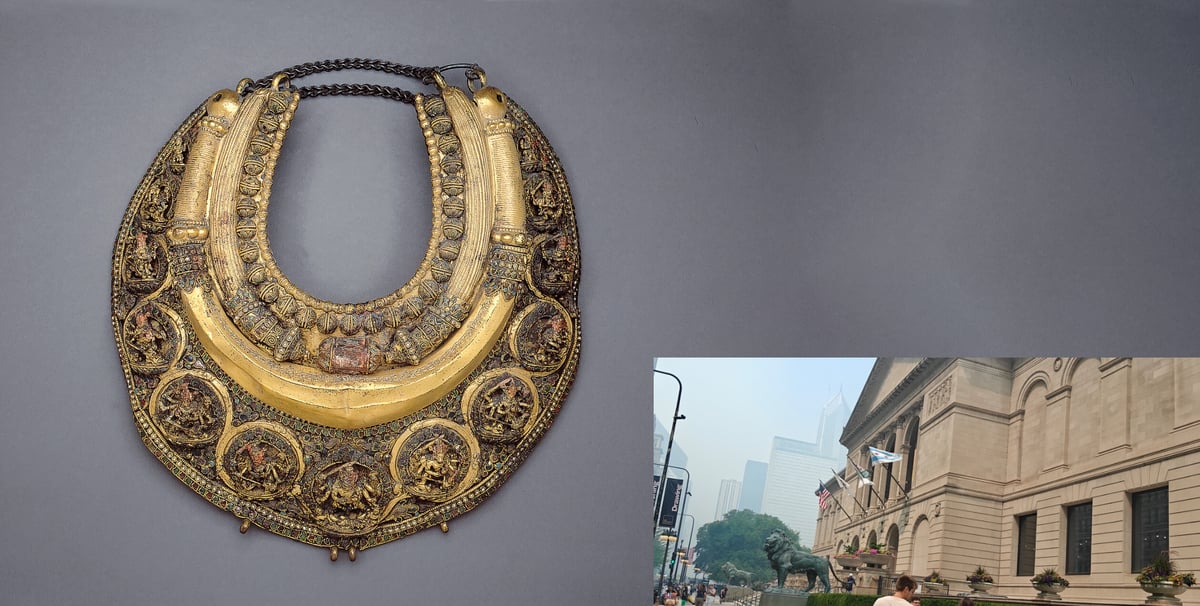 The return of the Taleju necklace