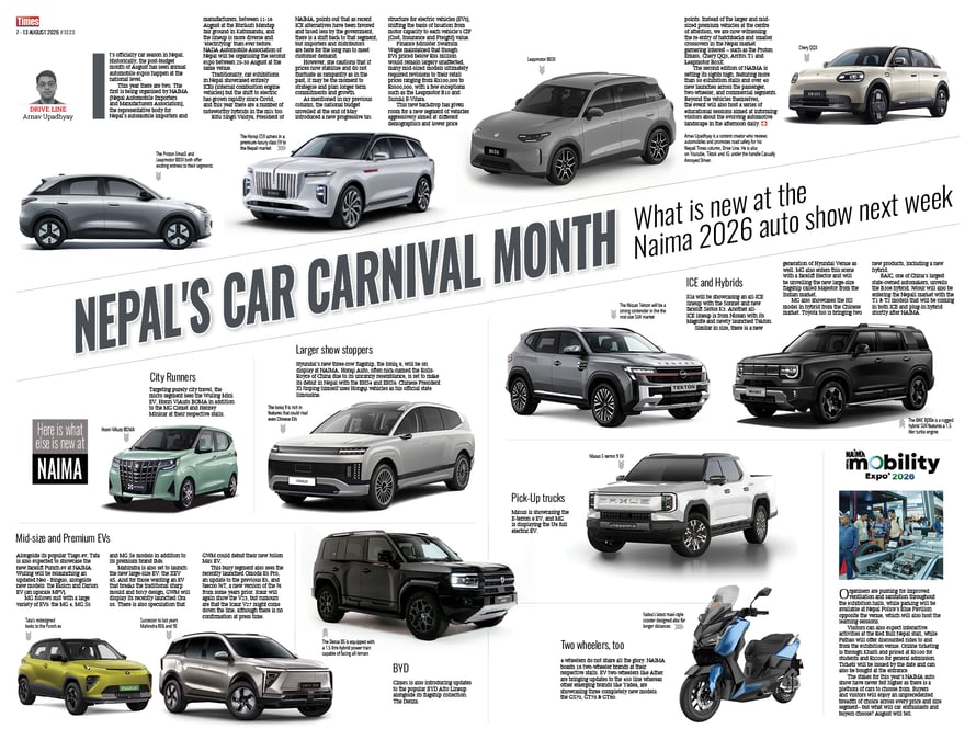 Nepal's car carnival month