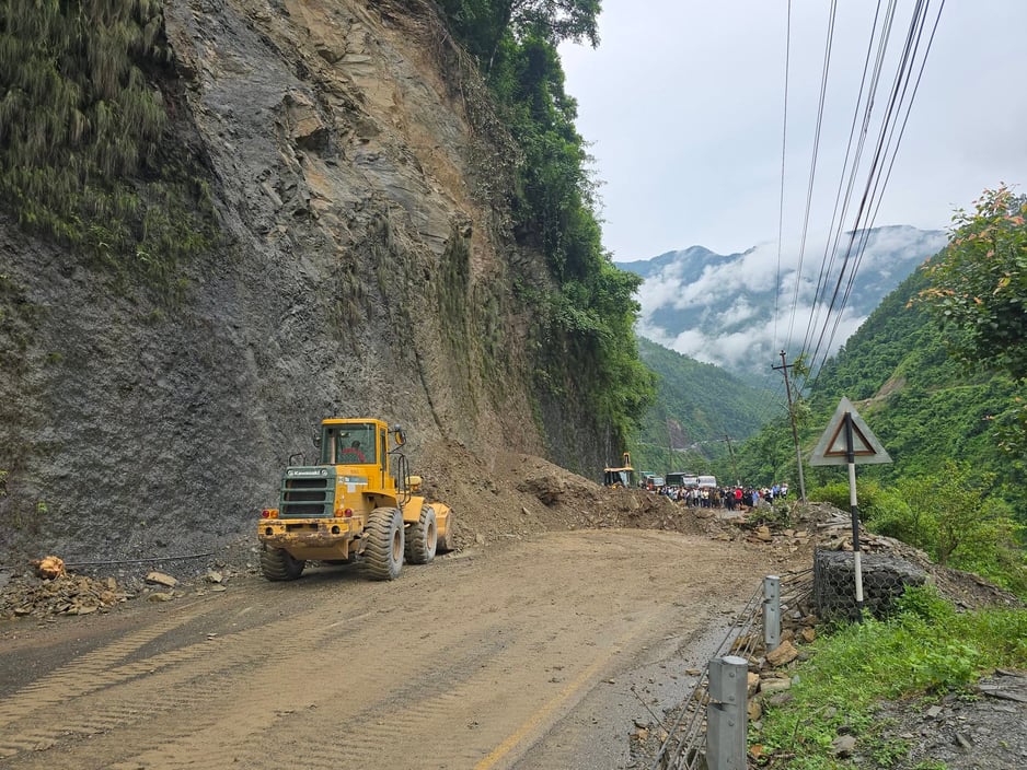 Nepal's roads don’t last the rains 