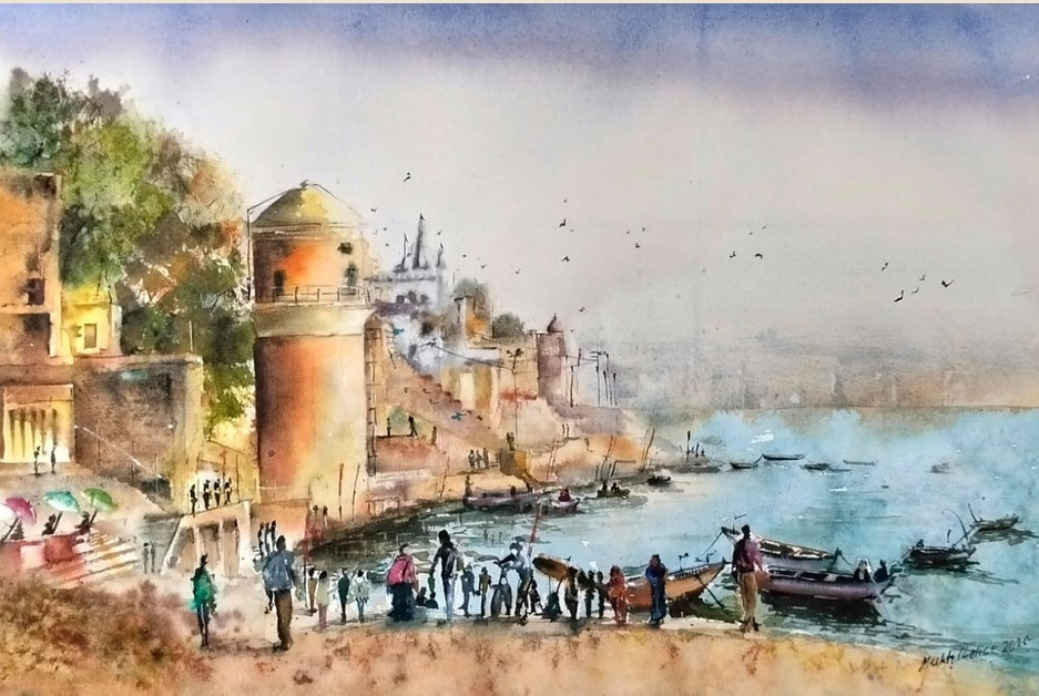 Nepali artists pay homage to Banaras