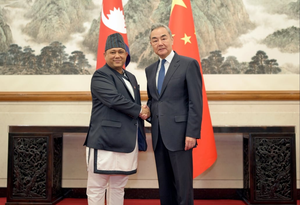 Only some Nepal roads lead north to China