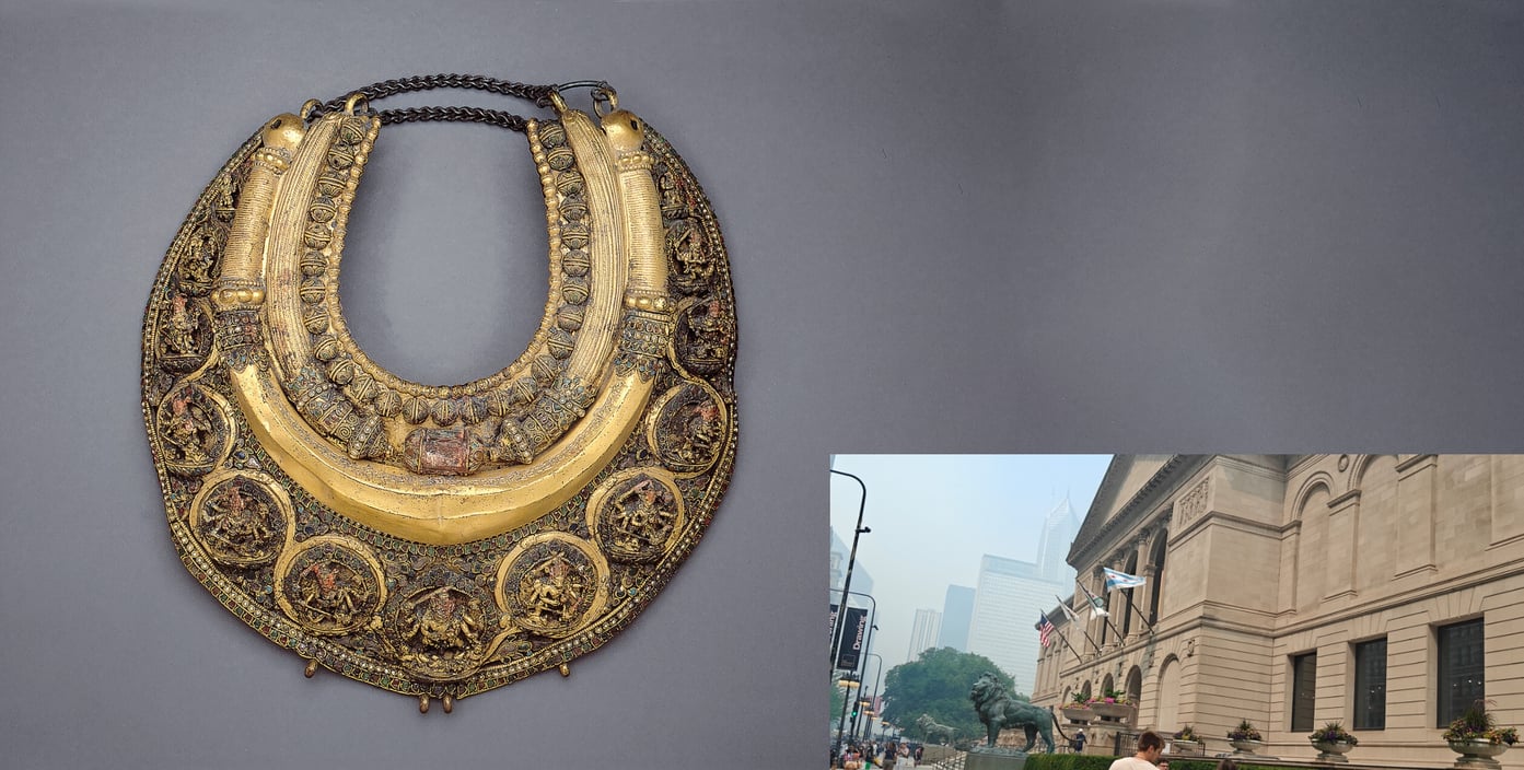 The return of the Taleju necklace