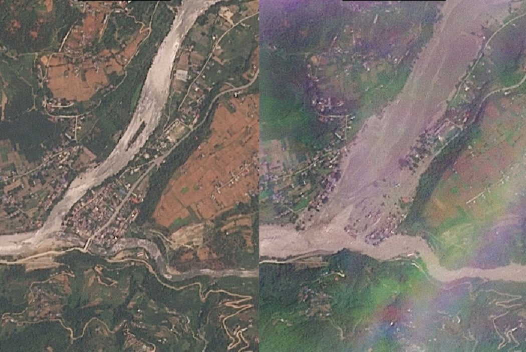 More clues about the Nepal-China flood