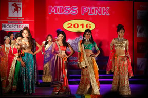 Participants during the Miss Pink 2016 pageant held to mark the International Day against Homophobia, Transphobia and Biphobia in National Cultural Cooperation, Jamal on Tuesday.