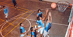 Slam dunk at GAA