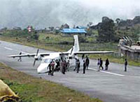 Lukla suffers another mishap