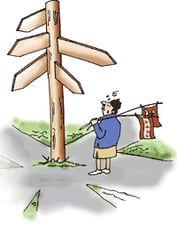 Which way now?